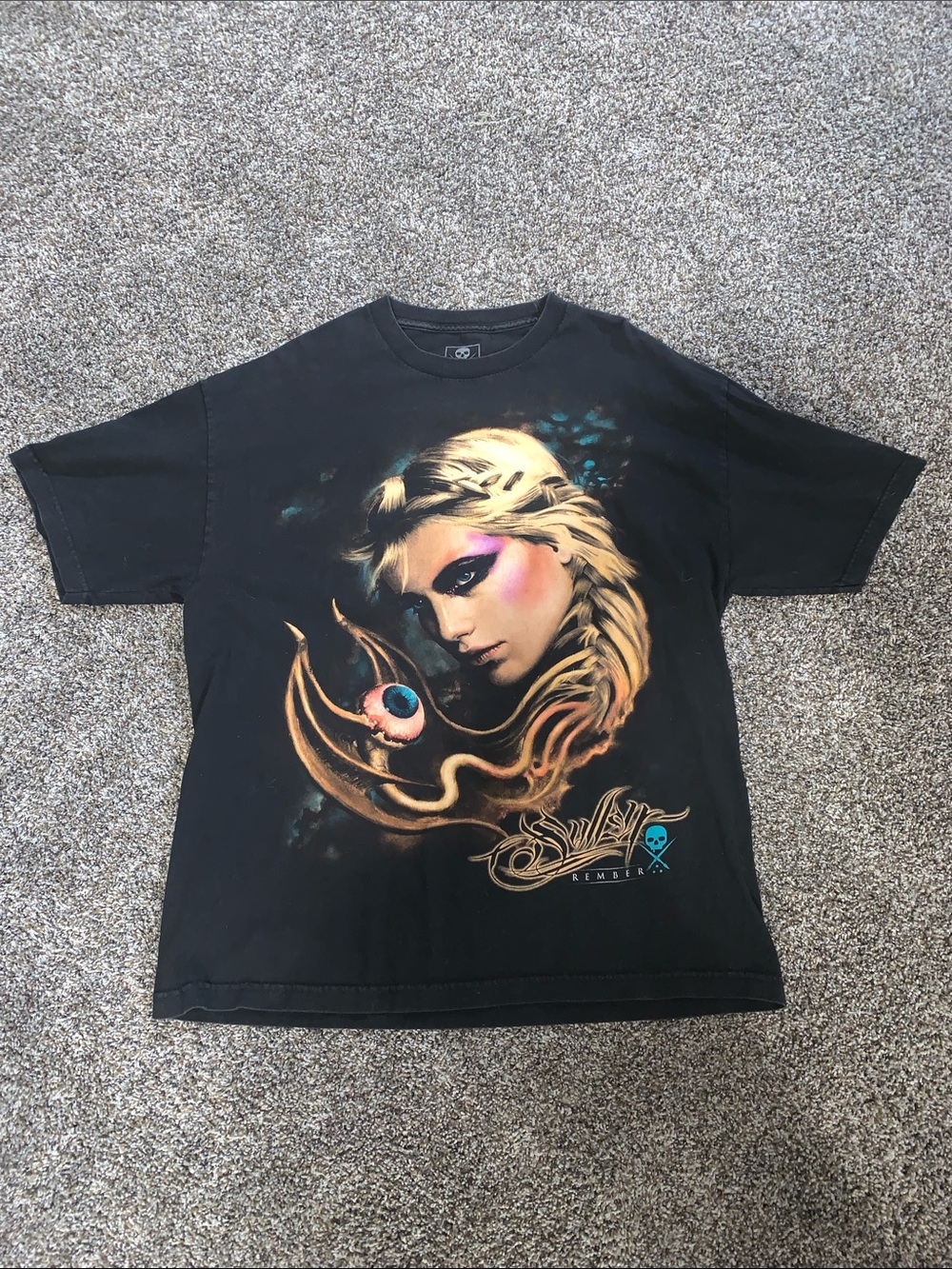 Sullen Clothing Rember 2 Orellana Art Punk Biker Rock T-shirt Size XL